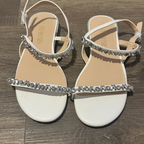 Dream Pairs women's sandals - 5.5 - White (never worn) - Picture 1 of 5